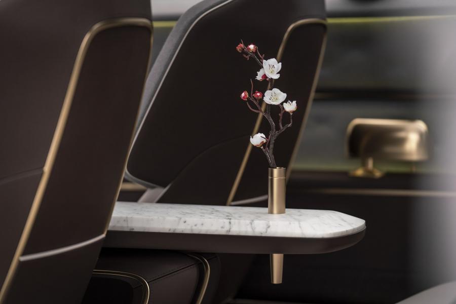Детали интерьера Infiniti QX Inspiration 2019 года  (фото 125 из 159)